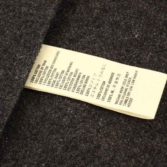 étiquettes de satin imprimées pour l'entretien des vêtements 