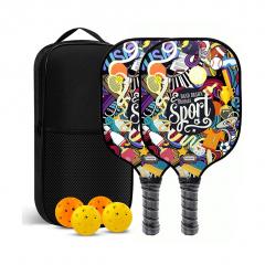 Raquettes de pickleball pour l'entraînement en extérieur, le sport